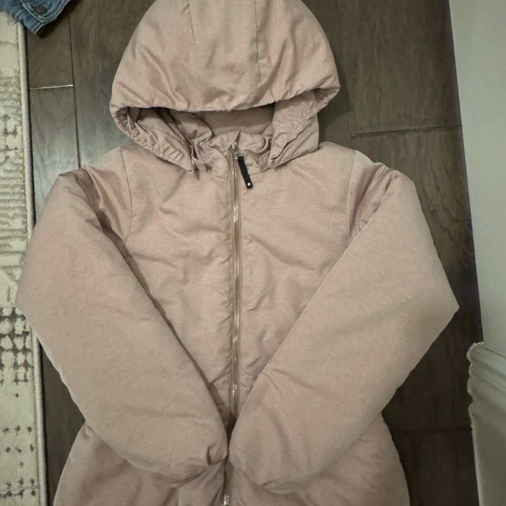 MOLO Pink Hooded Puffer Jacket